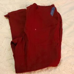 Jaanuu 11-pocket cargo pant, Wine, Size XL